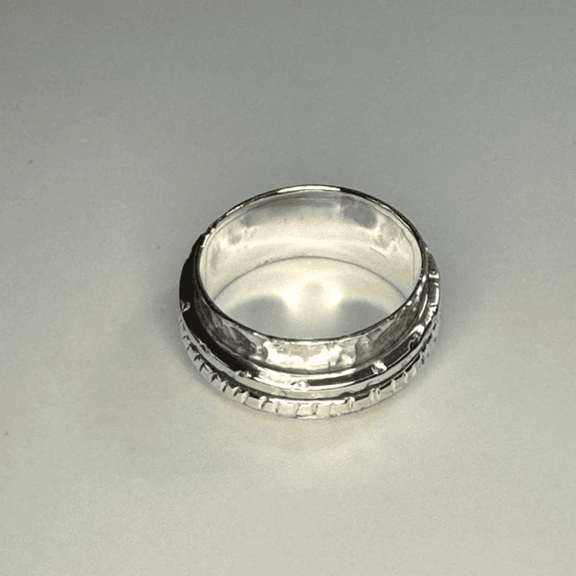 Double spinner ring
